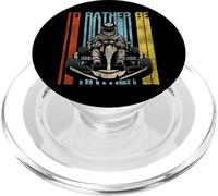 Go Kart Racing Retro Vintage I'd Rather Be PopSockets PopGrip for MagSafe