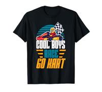 Go Kart Racing Vintage Cool Boys Race Go Kart T-Shirt