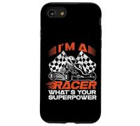Go Kart Racing Vintage I'm A Racer What's Your Superpower Case for iPhone SE (2020) / 7 / 8