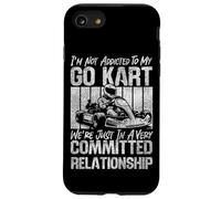 Go Kart Racing Vintage I'm Not Addicted To My Go Kart We're Case for iPhone SE (2020) / 7 / 8