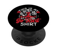 Go Kart Racing Vintage This Is My Go Kart Shirt PopSockets Adhesive PopGrip