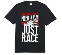 Go Kart Racing Vintage You Don't Always Need A Plan Just Comfort Colors Adult Heavyweight T-Shirt