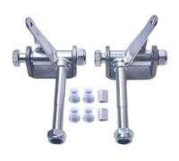 Go Kart Steering Spindle Bracket Set 5/8" Axle 4-1/2" Long for Predator 212cc 196cc 6.5hp 420cc 301cc 13hp 15hp Manco Yerf-Dog Azusa Go Kart Parts Accessories Heavy Duty Parts