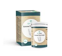 Go-Keto Blood Ketone Test Strips, 25 Pieces - Suitable for the Go-Keto Ketone Meter and the GK Dual Meter, Ketone Measurement During a Keto Diet, Regular Ketone Check at Home and on the go