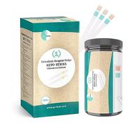 Go-Keto Keto Sticks 100 Pieces - Glucose + Ketones Urine Test Strips for Easy Measurement at Home, Perfect for accompanying a Keto Diet.