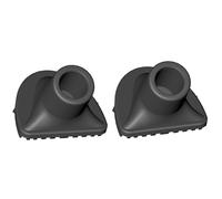 Go-LF Replacement Feet - Rubber Replacement for 2 Piece Holder | Durable Black Rubber Golf Feet Fixing | Re-Installation of Pi