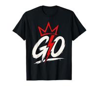 Go Lightning Bolt Energy Graphic Minimal Bold Design T-Shirt