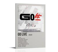 GO LIVE by Stray Kids Poster Vintage Painting for Room Wall Art Canvas Aesthetic Cover Poster 12x18inch(30x45cm) Frame-style