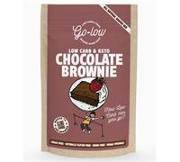 GO-LOW Keto Brownie Mix 0.8g Carbs, Sugar-Free & Diabetic-Friendly. Made with Raw Cacao & Almond Flour - Gluten-Free, Vegan & Paleo. No Additives, Just Wholefood Ingredients - Easy-Bake Fudgy Brownies