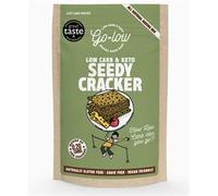 Keto Seedy Cracker Mix 0.2g Carbs,Sugar-Free,Low-Carb & Diabetic-Friendly,High Fibre.Made with Almond Flour & Wholefood Ingredients:Gluten-Free,Vegan,Paleo & Anti-Inflammatory.No Additives