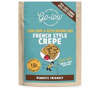 GO-LOW Keto Crêpe Mix 1.6g Carbs, Sugar-Free, Low-Carb & Diabetic Friendly. Made with Almond Flour & Wholefoods. Gluten-Free, Vegan, Paleo & Anti-Inflammatory. No Additives, Simple Wholefood Goodness