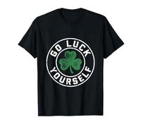 Go Luck Yourself Irish Men Women Kids St Patricks Day T-Shirt