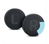 Go Lux ANC Ear Cushion Replacement Compatible with JLab Go Lux ANC Headset Protein Leather with Soft Memory Foam-Black