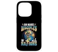 Go Make Disciples Of All Nation Matthew 28 19 Christian Case for iPhone 14 Pro