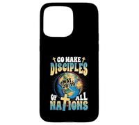 Go Make Disciples Of All Nation Matthew 28 19 Christian Case for iPhone 15 Pro Max