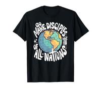 Go Make Disciples Of All Nations Matthew 28:19, Christian T-Shirt