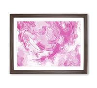 Go My Own Way In Abstract Modern Art Framed Print | A3 Walnut Framed Wall Art | Ready to Hang | Abstract Fantasy Picture | Living Room Bedroom Lounge Office