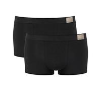 Go Natural Hipster Trunks 2 Pack Sloggi Black XXL