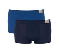 Go Natural Hipster Trunks 2 Pack Sloggi Blue XXL