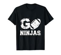Go Ninjas Football Team Spirit Value Graphic T-Shirt