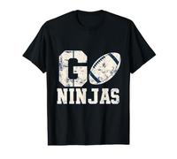 Go Ninjas Football Vintage Value Graphic T-Shirt