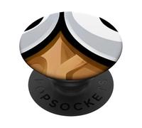 Go Nuts! Funny goofy Cartoon Nut PopSockets Adhesive PopGrip