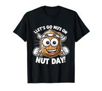 Go Nuts! Funny goofy Cartoon Nut T-Shirt