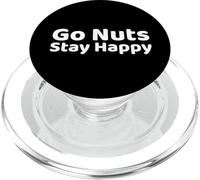 Go Nuts Stay Happy PopSockets PopGrip for MagSafe