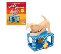Go On Make Me - Animated Paper Craft Kit for Kids & Adults - Screen-Free DIY STEM Activity - Build Your Own Moving Model (Dogs Dinner)