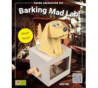 Go On Make Me Poseable Paper Animation Kit, Rob Ives DIY Movable Parasaurolophus Papercraft Model, Barking-Mad, STEM Craft Toy, Mechanical Paper Model for Kids & Adults - Screen