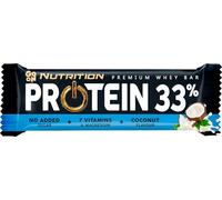 Go On Nutrition, PROTEIN 33% (25 x 50g Bar) Premium Whey Protein Bars, WPC Whey Protein Concentrate, MPI Milk Protein Isolates, No Added Sugar, Low Calorie, 7 Vitamins & Magnesium, Pack of 25, Coconut