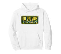 Go Outside! Cub Scouts Mountains Scouting Hiking Pullover Hoodie