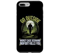 Go Outside Worst Case Scenario Bigfoot Kills You Camping Case for iPhone 7 Plus/8 Plus