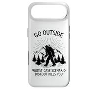 Go outside worst case scenario bigfoot kills you Case for iPhone Air