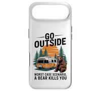 Go Outside Worst Case You get Eaten by a Bear Humor Case for iPhone Air