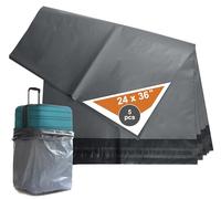 GO Pack 5 x (24"x36") Self-Sealing Extra Large Postage Bags, 61cm x 91cm x 5cm Extra Strong Parcel Bags, Self Seal Mailing Bags for Clothes, Shipping and Packaging