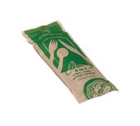 4-in-1 Wooden Cutlery Meal Pack (Pack of 500) G02012
