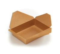 Go-Pak Deli Box 2 Fold Top Large Kraft (Pack of 280) D40703