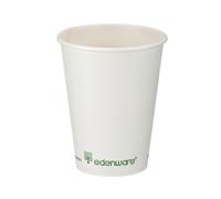 Go-Pak Single Wall Coffee Cup PLA Lined 12oz White (Pack of 1000) B01023