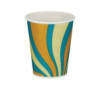 Go-Pak Single Wall Cold Paper Cup PE Lined 9oz Assorted (Pack of 1000) D01102