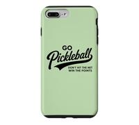 Go Pickleball Don't Hit The Net Win The Points Funny Player Case for iPhone 7 Plus/8 Plus