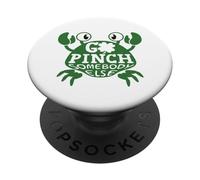 Go Pinch Somebody Else St Patricks Day Crab Lucky Charm PopSockets Adhesive PopGrip