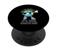 Go Planet It's Your Earth Day Save Conservation Nature PopSockets Adhesive PopGrip