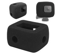GO PRO 9 Windslayer Cover, Sponge Windshield Noise Reduction Mic Cover Anti Wind Foam Sleeve for Cycling, Skiing, Vlogging