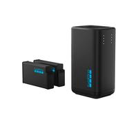 Go Pro - Dual battery charger - Chargeur de Batterie Double MAX2 et 2 Batteries Enduro - Black Black one size