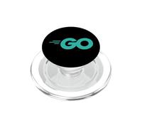 Go Programming Language Design With Go Logo Go Developers PopSockets PopGrip for MagSafe