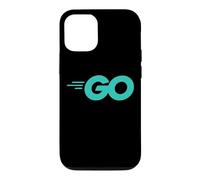Go Programming Language with Go logo Golang developers Case for iPhone 12/12 Pro
