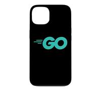 Go Programming Language with Go logo Golang developers Case for iPhone 13