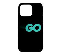 Go Programming Language with Go logo Golang developers Case for iPhone 16 Pro