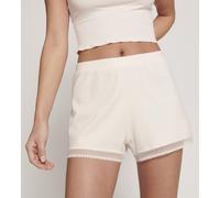 Sloggi Women's GO Ribbed Short Briefs, ANGORA, XS